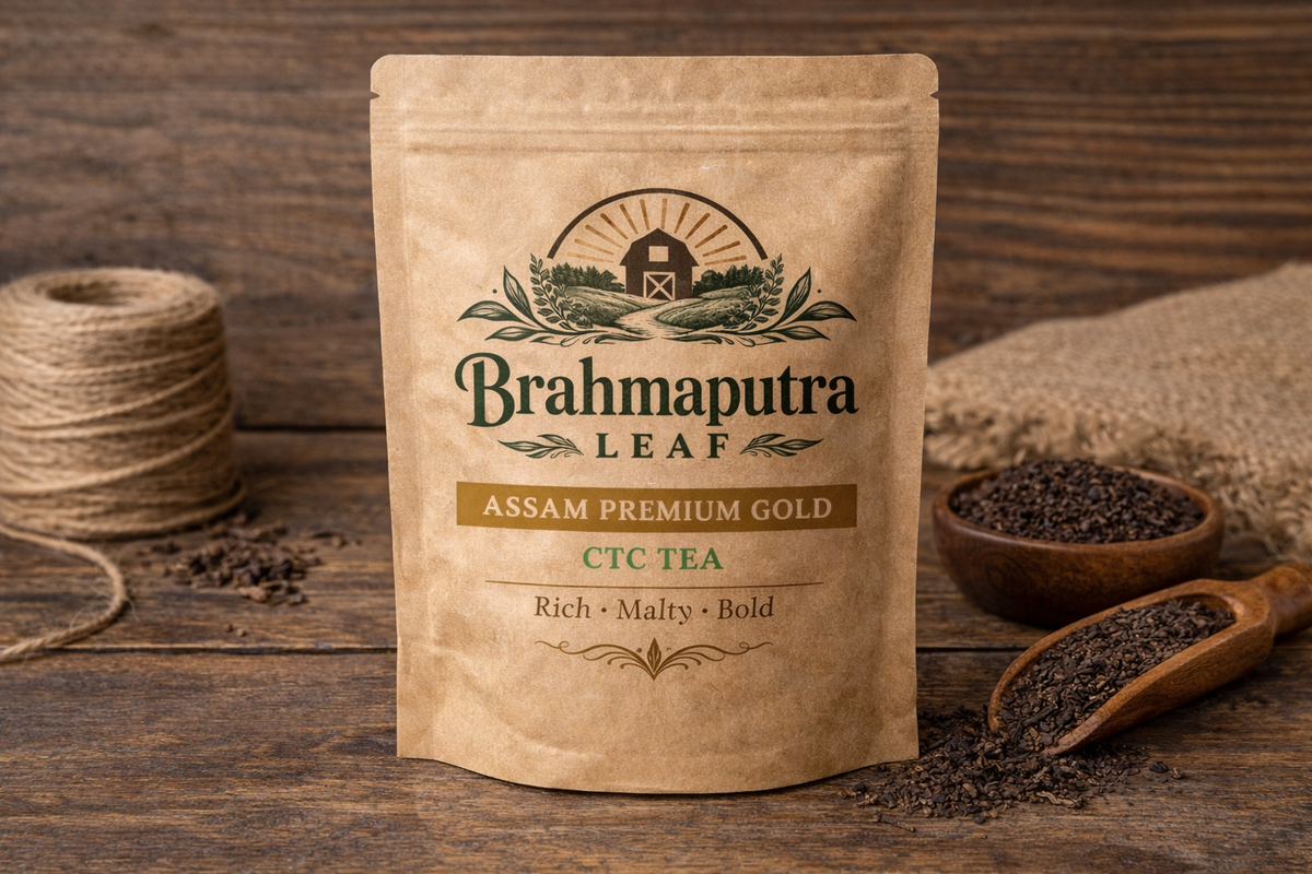Brahmaputra Leaf Assam Premium Gold – CTC Tea