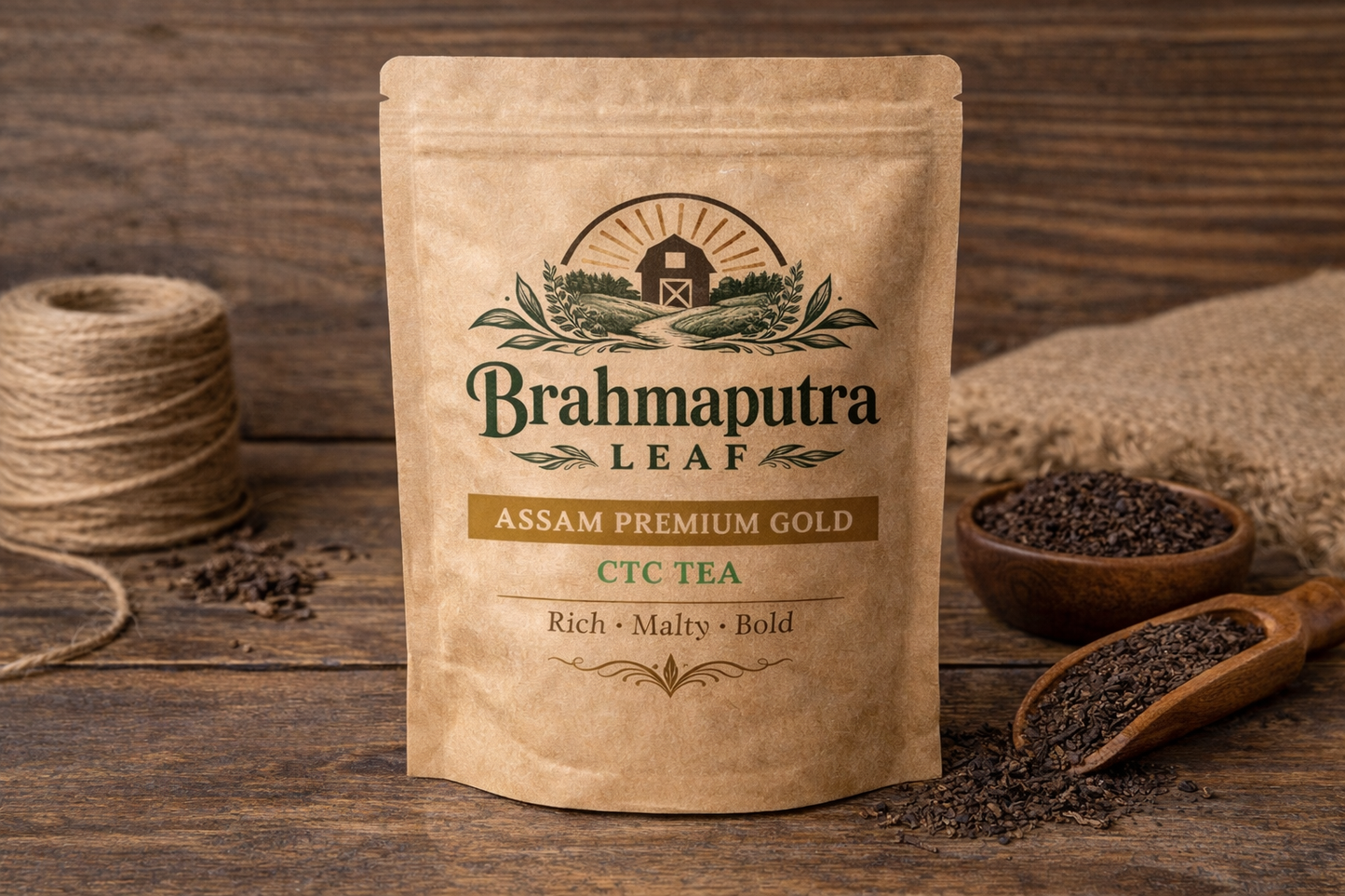 Brahmaputra Leaf Assam Premium Gold – CTC Tea